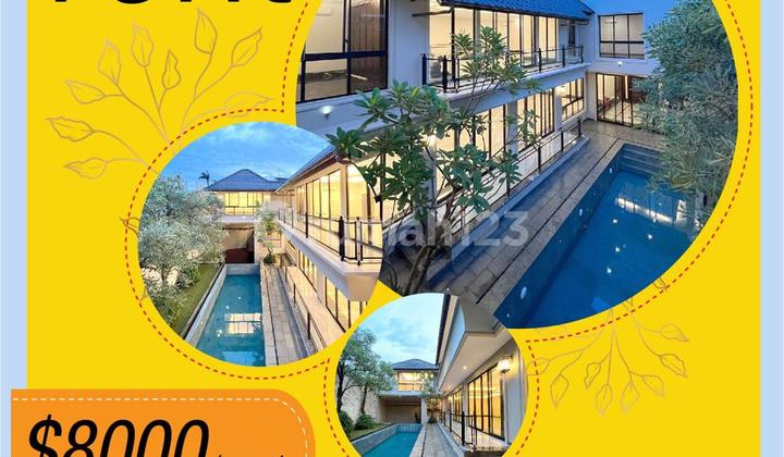For Rent Rumah Sewa Mewah Luxury Lift Nuansa Bali Tropis Good Location Dekat Bukit Golf Dan Sekolah Jis Dekat Mall Harga Murah Di Pondok Indah Jakarta Selatan 2