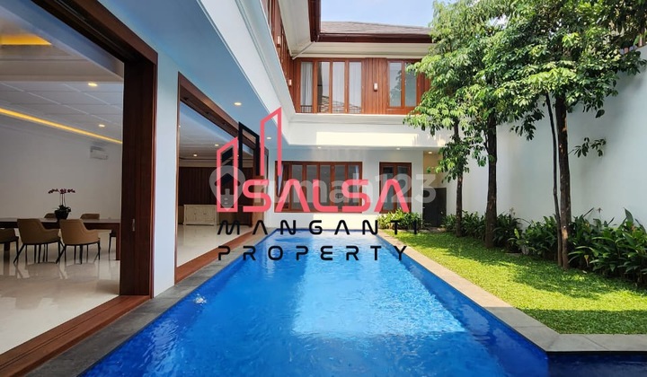 Rumah Mewah Furnish Luxury Tropical Area Kemang Dalam Harga Nego Prime Area Kemang Dalam Kemang Jakarta Selatan 1