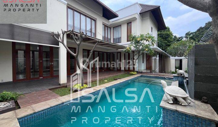 FOR RENT HOUSE DEKAT SEKOLAH PRANCIS DAN DEKAT MRT CIPETE LOKASI TENANG DAN STRATEGIS RUMAH TROPICAL DAN SIAP HUNI HARGA 750 JUTA DENGAN 4 BEDROOM AREA GAHARU CIPETE JAKARTA A SELATAN