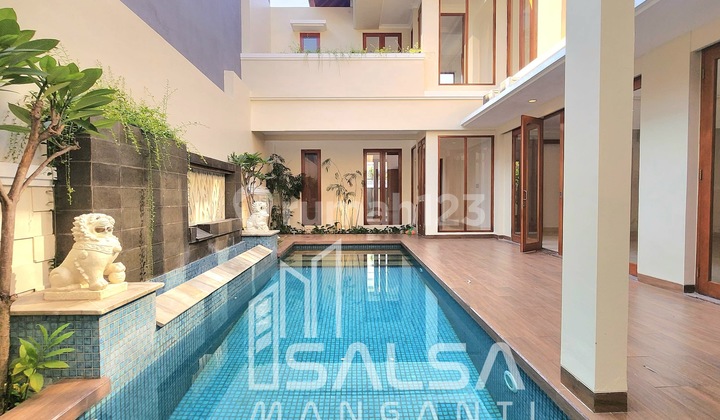 Cipete For Rent Tropical Modern House - Jakarta Selatan Sewa Cepat Rumah Siap Huni Near To France Schooldekat Cipete Raya, Stasiun Mrt, Antasari &kebayoran Barulingkungan Tenang & Aman Harga 700 Jutaan Area Cipete Dekat Sekolah Prancis Cipete Cilandak Jak