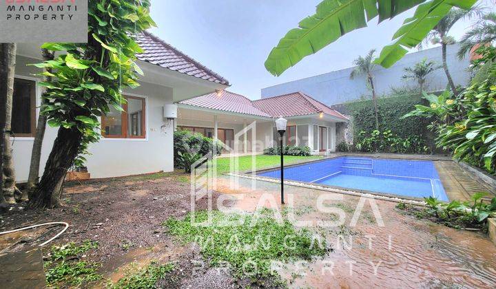 Disewakan Cepat Rumah Cantik Asri Siap Huni Dekat Sekolah Prancis Dan Mrt Dan Cipete Raya Harga Rp.590 Juta Area Cipete Cilandak Jakarta Selatan 1