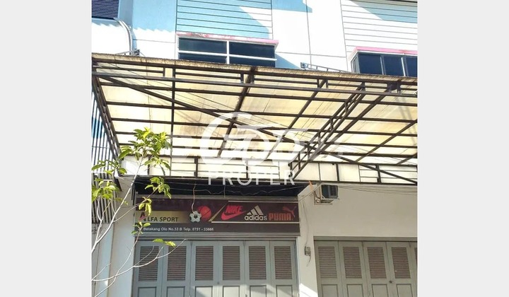 Affordable 3-Story Shop House for Rent on Jl. Belakang Olo, West Padang Pattimura, Padang City, West Sumatra 1