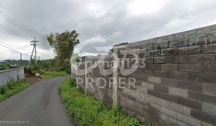 Tanah Strategis Pinggir Jalan Raya 1925 m2 di Sumber Sekar Dau, Malang 2
