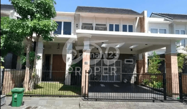 Rumah Modern Jual di Perumahan Elite Gayungsari Gayungan Surabaya 1