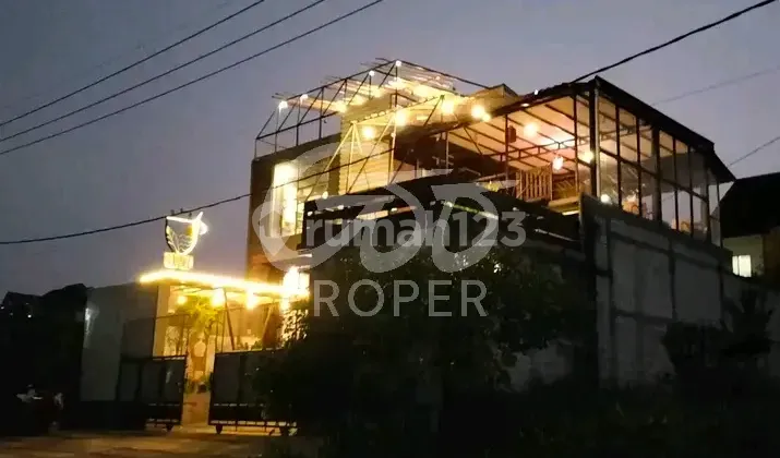 Warehouse and 3-Storey Cafe for Sale or Rent, SHM Ready to Occupy Merjosari Lowokwaru