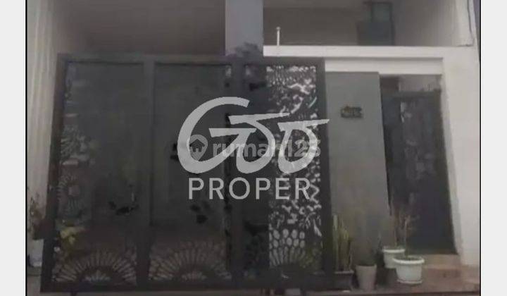 tampak depan jual rumah mewah minimalis shm