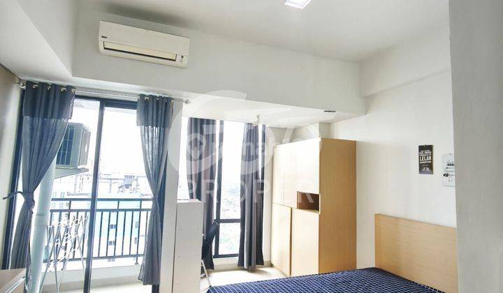 kamar tidur appartemen siap huni dijual di