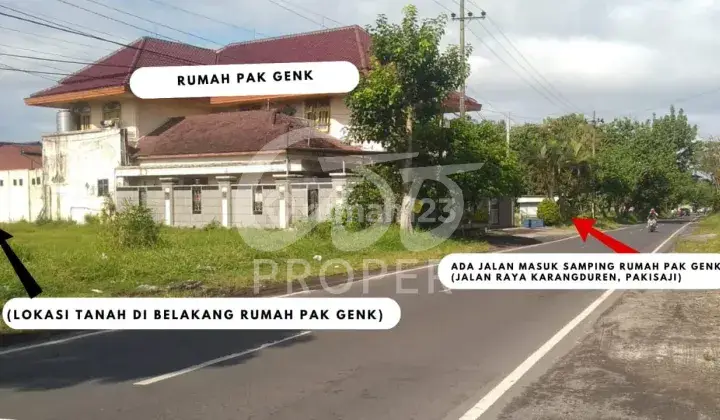Jual Tanah 306 m2 PPJB Jl. Simpang Pakisaji Pakisaji, Malang 2