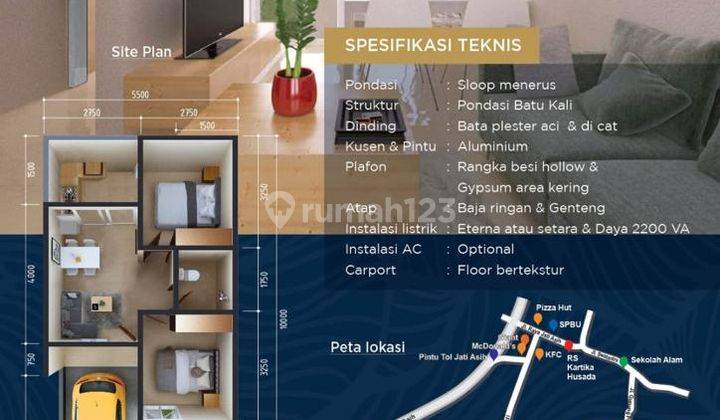 Rumah Murah Dp 10 Juta Langsung Akad Bebas Banjir Di Gunung Putri Bogor, Bogor 12
