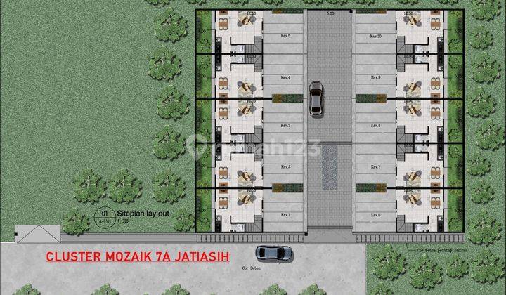 Baru 2 Lantai 750 Jutaan Di Jatiasih Bekasi Dp 5 Juta Free Semua Biaya Canopy Bebas Banjir Akses Lebar, Bekasi 5