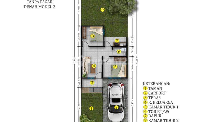 Rumah Milenial 400JTan Tanah Luas Di Sleman Utara Dekat Rsud Sleman 2