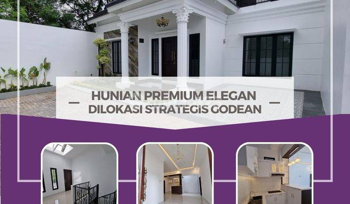Rumah Mewah 2 Lantai View Sawah Dalam Perum di Jl Godean Km 8 1