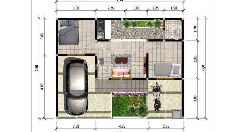 Perum Bale Paragon 2 Kamar 400 Jt an Dekat Smp Negeri 1 Prambanan 2