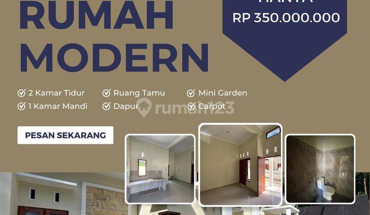 Rumah Siap Huni Dengan Desain Yang Cantik Harga 350jt Dimoyudan 1