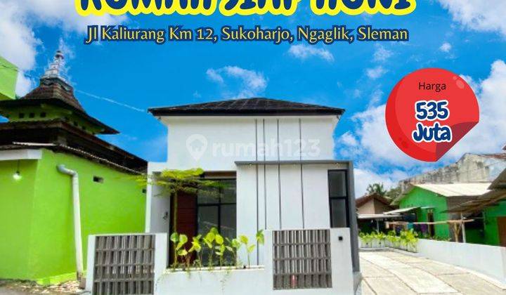 Rumah Estetik Include Lampu Gantung Di Sleman Dekat Jl Besi 1