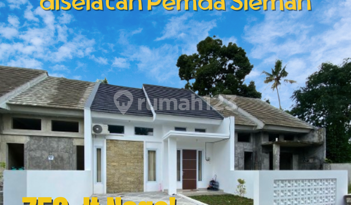 Rice Field View House 2 Minutes from Sleman Regency Government Office, KPR Ready