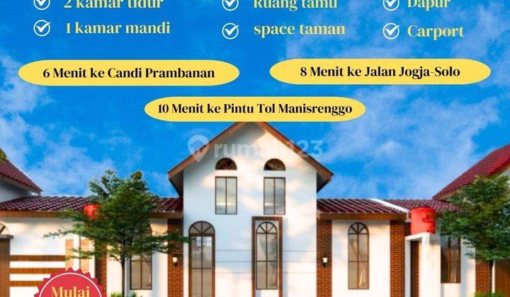 Rumah Murah Akses Mudah Dekat Perbatasan Klaten Sleman 1