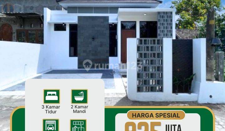 Rumah Siap Huni Desain Limasan Di Sleman Utara, 800JTan 1