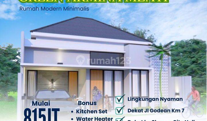 DIJUAL RUMAH DESAIN MEWAH DIBAWAH 1M DI MLATI SLEMAN 1