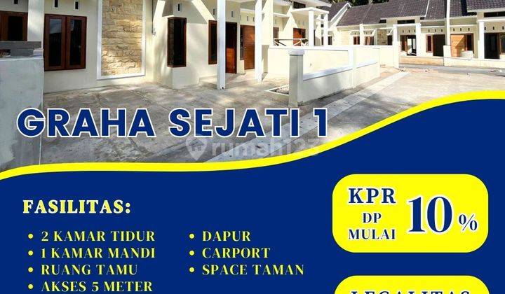 Rumah Siap Huni Dengan Desain Yang Cantik Di Sleman Yogyakarta 1