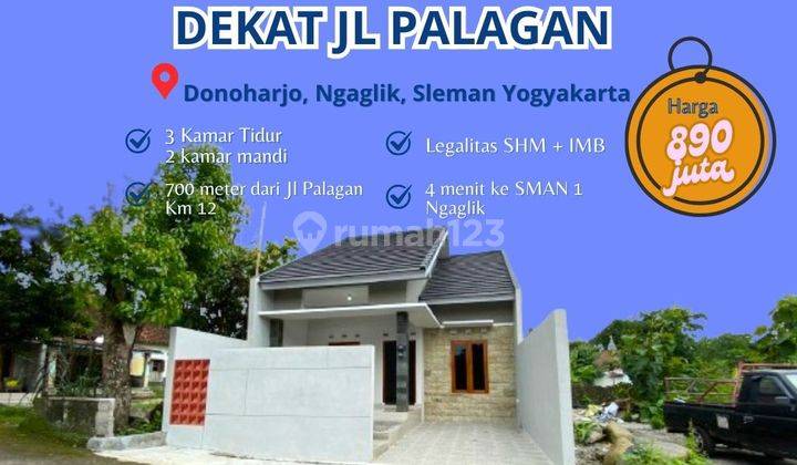 Rumah Siap Huni Eksklusif Dekat Jl Palagan Harga 800JTan, Cek Segera  1