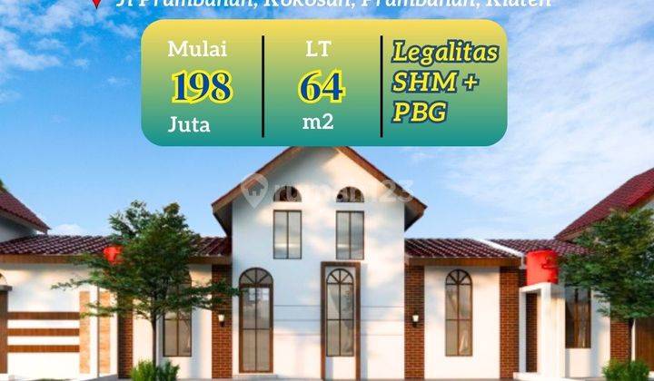 RUMAH MINIMALIS AKSES PREMIUM DI TIMUR KALASAN 190JTan 1