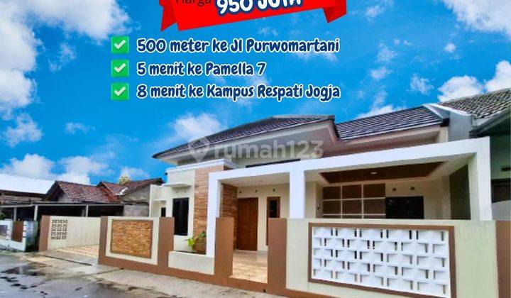 Rumah Luas Type 85 Di Jogja Timur, Dekat Pamella 7 1