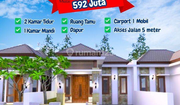 Hadirkan Rumah Di Mlati Sleman 500JTan Tipe 50 104 1