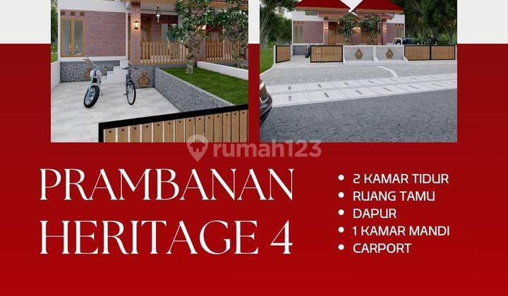 Dijual Rumah Klasik Jawa Berlokasi Strategis di Prambanan 400jtan 1