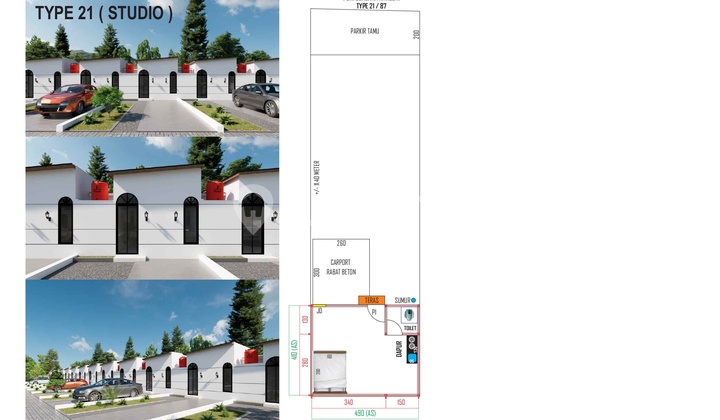 Rumah Minimalis Murah di Jl Nangsri, 10 Menit ke Pintu Tol Prambanan 2