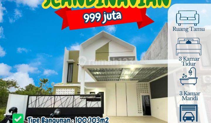 Rumah Mewah 900JTan Dekat Sd Dua Budi Mulia, Ready Kpr 1