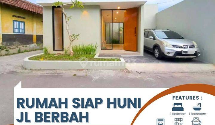 Rumah Modern 500JTan Lokasi Strategis Timur Jl Berbah Kalasan 1