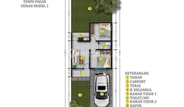 Rumah Terjangkau Akses Mudah Di Murangan Sleman Mulai 400JTan 2