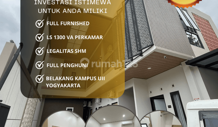 Dijual Kost Exclusive Berada di Belakang Kampus Uii Yogyakarta 1