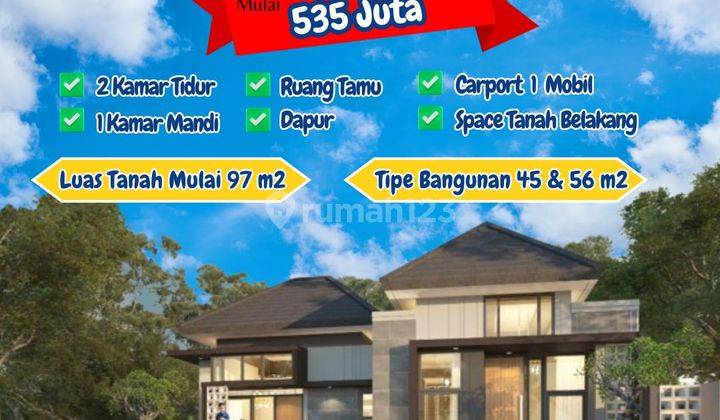 Rumah Modern Akses Mudah Di Berbah Sleman 500JTan 1