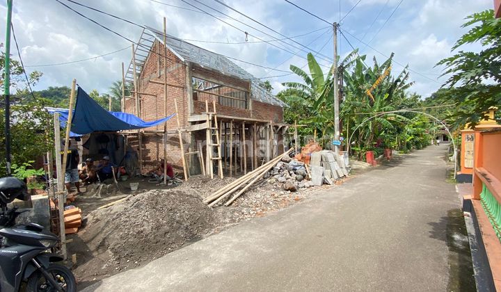 Rumah Proses Bangun 400Jt-An di Sleman, 5 Menit ke Smpn 1 Godean