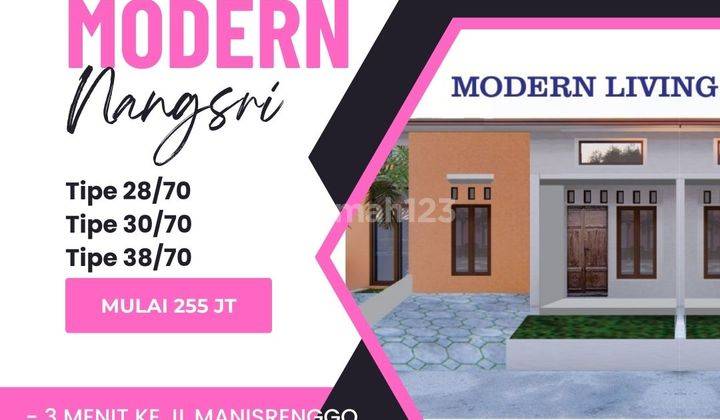 Hunian Minimalis di Klaten 255 Jt Dp Kpr 10 Angsuran 1,5 Jt An 1