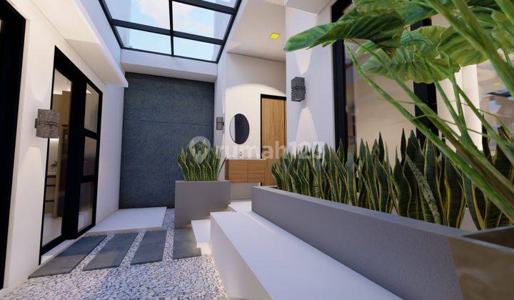 Rumah Modern Free Furniture, Pagar Dan Kanopi di Jl Berbah Sleman 3