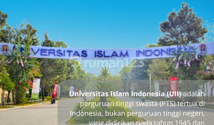 Rumah Siap Huni Dekat Kampus Uii Legalitas SHM + IMB Lengkap