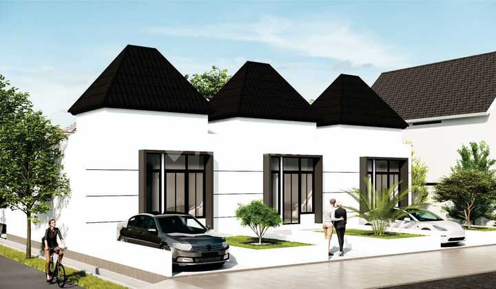 Dijual Rumah Moderen Minimalis Limasan Tanah Ideal di Prambanan, Legalitas SHM 1