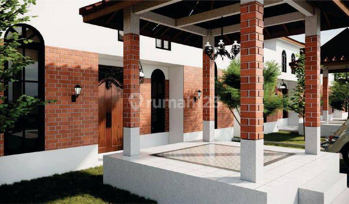Dijual Rumah Moderen Etnik Dengan Gazebo Cantik di Utara Candi Prambanan 1