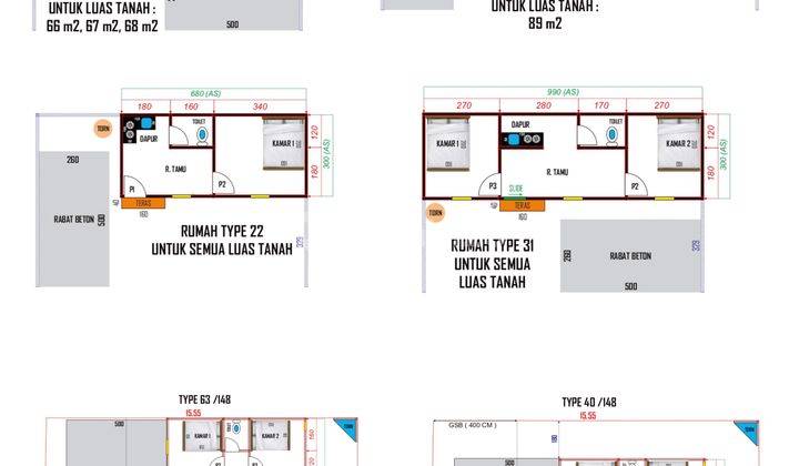 Rumah Milenial Harga Hemat di Prambanan Legalitas SHM 2