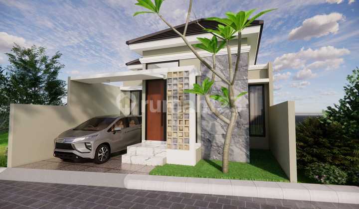 Limasan House Under Construction in Kalasan, 5 Minutes to Ukrim Campus 2