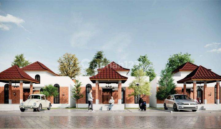 Dijual Rumah Moderen Etnik Dengan Gazebo Cantik di Utara Candi Prambanan 2