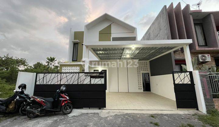 Rumah Scandinavian Moderen Akses Premium Di Barat Jl Tajem Maguwharjo 1