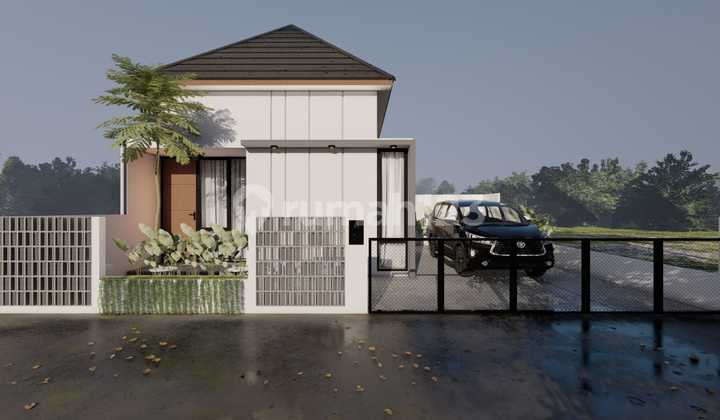 Modern 1-Story House Price 500Million-Approx on Jl Kaliurang KM 12, Complete Legality