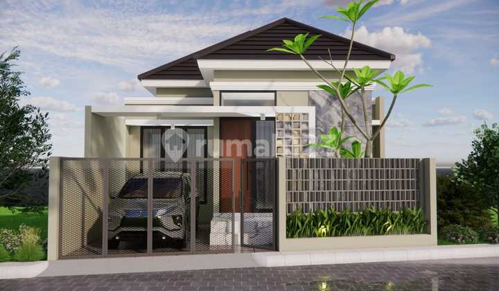 Rumah Limasan Proses Bangun di Kalasan, 5 Menit ke Kampus Ukrim