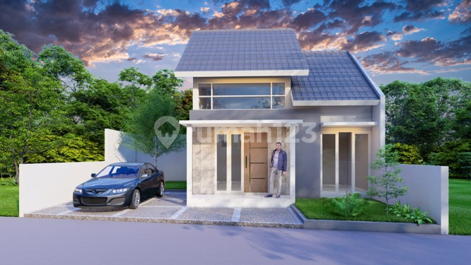 Rumah Proses Bangun Harga 400Jt-An di Sleman Barat, Ready KPR