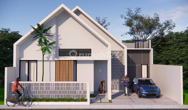 Dijual Rumah Baru Scandinavian di Jogja Akses Premium  1