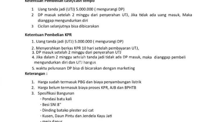 Dijual Rumah Moderen Dekat Jalan Jogja Solo 300 Jt An, Bisa Kpr 2